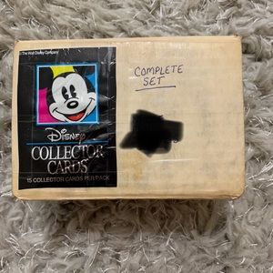Disney collector cards complete set